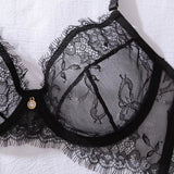 Ensemble de lingerie 2 pièces en dentelle noir