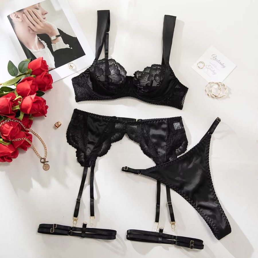 Miss glam - sortir le grand jeu - lingerie fine et porte-jarretelles - dessous c Miss glam - sortir le grand jeu - lingerie fine et porte-jarretelles - dessous c