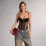 Body sexy en dentelle noir